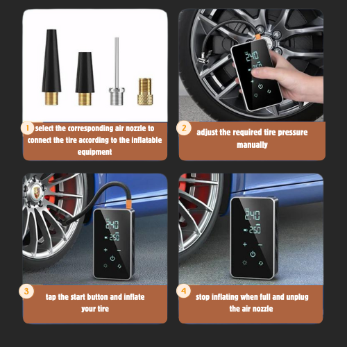 150PSI - Wireless Air Pump⚡