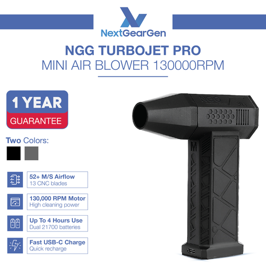 NGG® TURBOJET PRO MINI AIR BLOWER 130,000RPM NEW 2025 NGG013